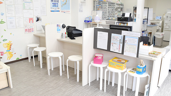 らら薬局須磨駅前店の受付/カウンター