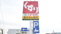 スギ薬局　陣中店の看板