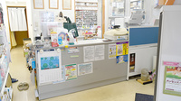 まきた薬局の受付/カウンター