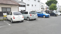 まきた薬局の駐車場