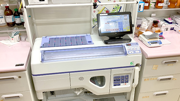 エスケイ薬局コトニアガーデン新川崎店の調剤器具