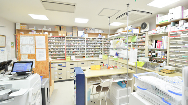 ココカラファイン薬局岩内店の調剤室