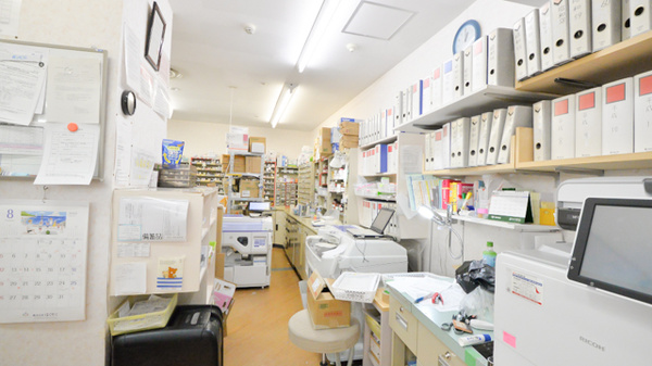 ココカラファイン薬局真駒内店の調剤室