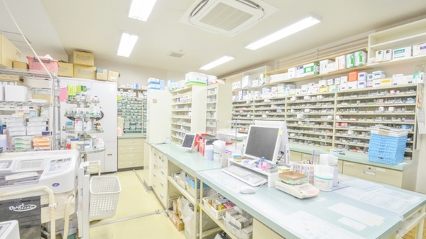ココカラファイン薬局旭川四条店の調剤室
