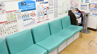 ココカラファイン薬局駒沢大学駅前店の待合スペース