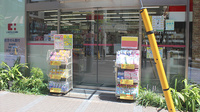ココカラファイン薬局Luz大森店の入口