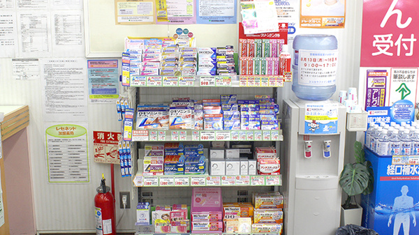 ココカラファイン薬局清瀬店の一般医薬品
