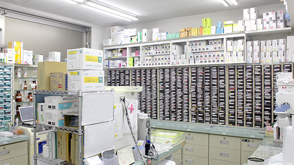 ココカラファイン薬局清瀬店の調剤室