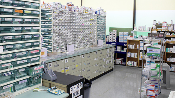 セガミ薬局大網店の調剤室