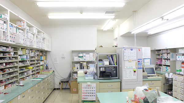 ココカラファイン薬局亀有店の調剤室
