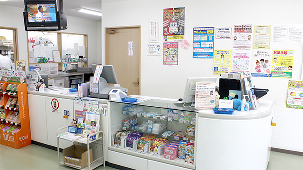東邦薬局市原鶴舞店の受付/カウンター