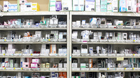 東邦薬局市原鶴舞店の薬棚