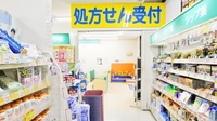 ココカラファイン薬局田原赤石店の入口