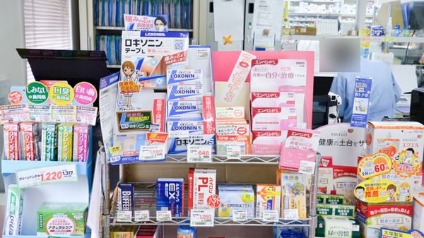 Ｚｉｐファーマシー白沢調剤薬局名港店の一般医薬品