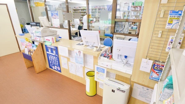 東邦薬局京都聖護院店の受付/カウンター