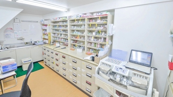 東邦薬局京都聖護院店の調剤室