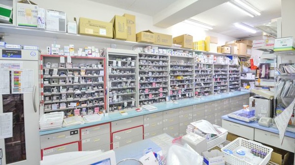 ココカラファイン薬局北山店の調剤室