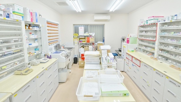 東邦薬局大宮くしげ店の調剤室