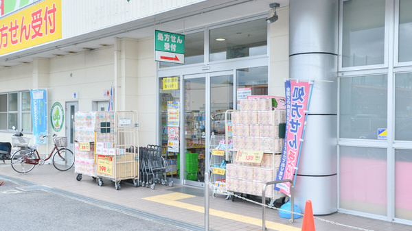 ジップドラッグ今国府薬局の入口