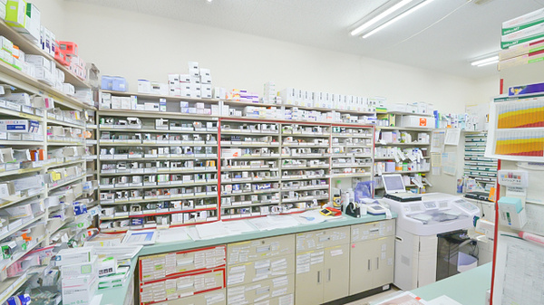 東洋薬局河合店の調剤室