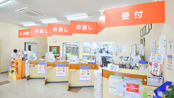 セガミ薬局貝塚店の受付/カウンター