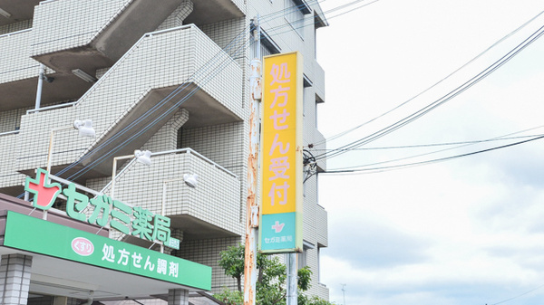 セガミ薬局長田西店の看板