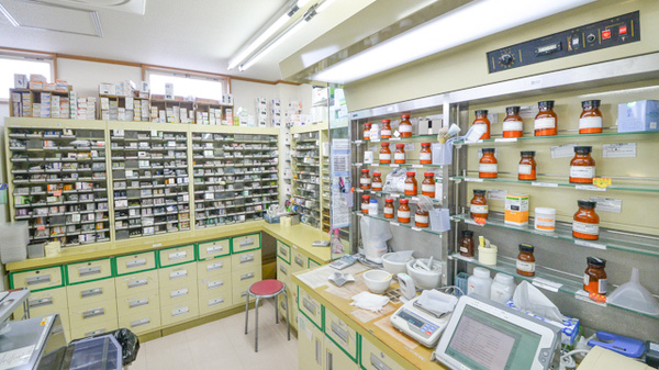 ココカラファイン薬局上小阪店の調剤室