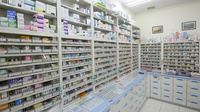 セガミ薬局堂島店の調剤室