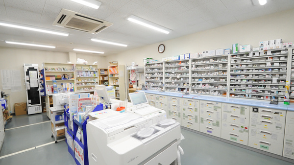ココカラファイン薬局河東店の調剤室
