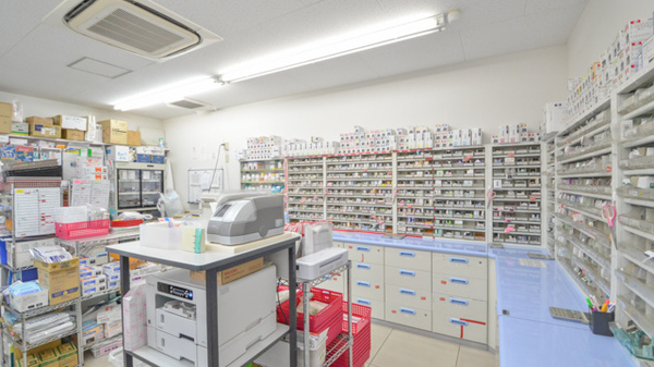 ココカラファイン薬局万屋町店の調剤室