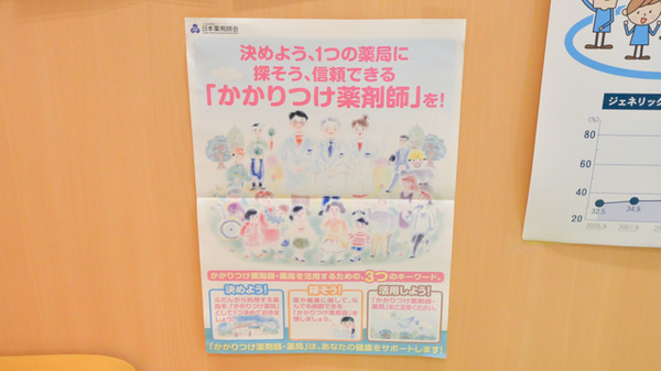 ココカラファイン薬局もりつね店のかかりつけ薬局対応