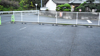 ミモザ薬局の駐車場