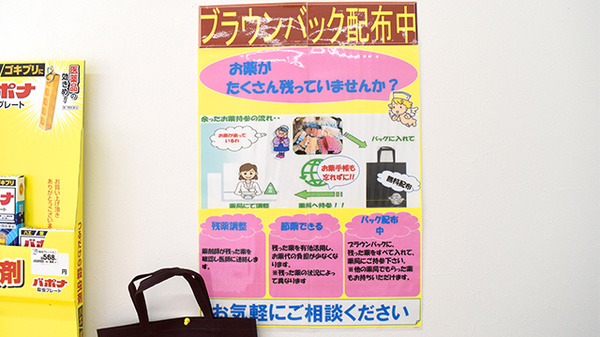 V・drug　池田調剤薬局の残薬回収サービス