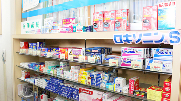 コスモ薬局　幕張駅前店の一般医薬品