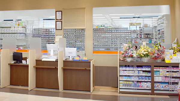 新生堂薬局　昇町店の受付/カウンター