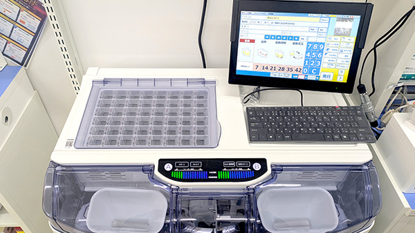 調剤薬局ツルハドラッグ富良野緑町店の調剤器具