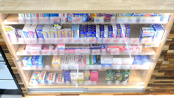 調剤薬局ツルハドラッグ南稚内店の一般医薬品