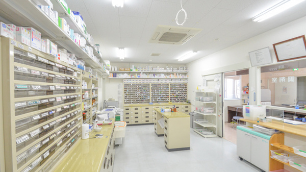 調剤薬局ツルハドラッグ羽幌店の調剤室