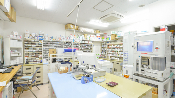 調剤薬局ツルハドラッグ稚内新光店の調剤室