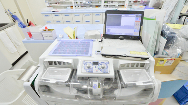 調剤薬局ツルハドラッグ赤平店の調剤器具