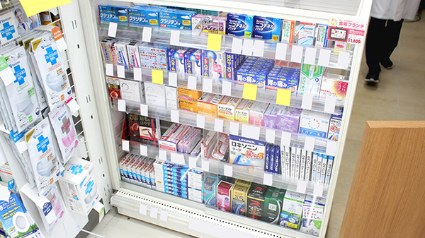 調剤薬局ツルハドラッグ紋別緑町店の一般医薬品