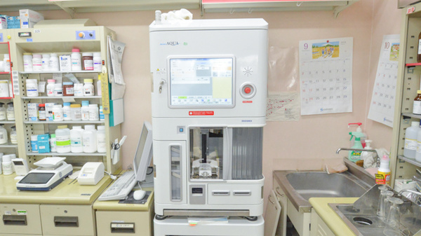 調剤薬局ツルハドラッグ中標津東店の調剤器具