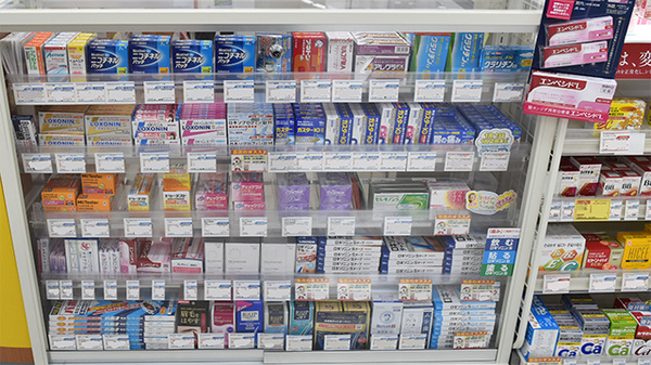 調剤薬局ツルハドラッグ石巻中里店の一般医薬品