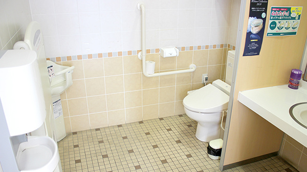 調剤薬局ツルハドラッグ二本松店のお手洗い