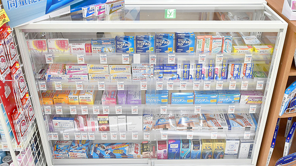 調剤薬局ツルハドラッグ新潟関屋店の一般医薬品