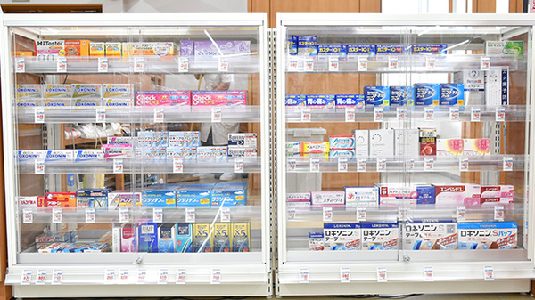 調剤薬局ツルハドラッグ燕吉田店の一般医薬品