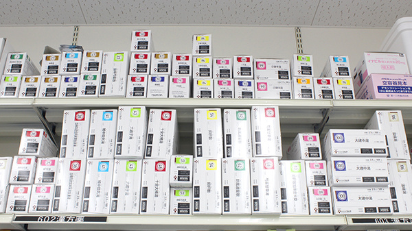 調剤薬局ツルハドラッグ山形小白川店の漢方薬