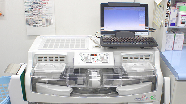 調剤薬局ツルハドラッグ山形小白川店の調剤器具