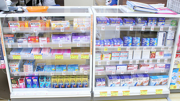 調剤薬局ツルハドラッグ秋田御所野店の一般医薬品
