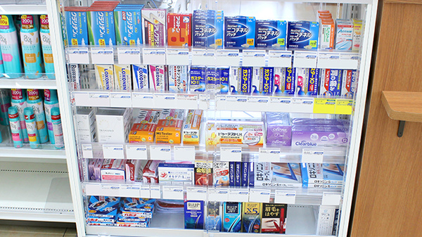 調剤薬局ツルハドラッグ能代北店の一般医薬品